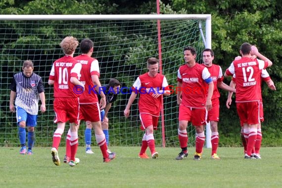 TSV Obergimpern - SC Rot-Weiß Rheinau 25.05.2013 Landesliga Rhein Neckar (© Siegfried)